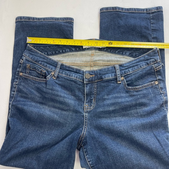 Torrid Women’s Flare Jeans Size 14XS – Dark Blue Denim Wash - Picture 5 of 14
